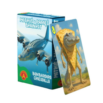 Karty Piotruś + Pamięć Brainrot Bombardiro Crocodillo