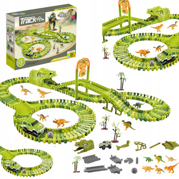 Kolejka Elektryczna Na Baterie Tory Pociąg Zabawka Dla Dzieci Prezent