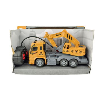 Ciężarówka Zdalnie Sterowana RC Dla Dzieci Z Efektami Świetlnymi Prezent