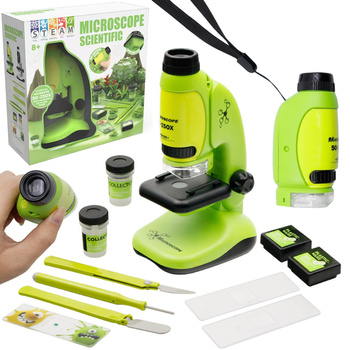 MIKROSKOP ZE ŚWIATŁEM POWIĘKSZENIE 250x