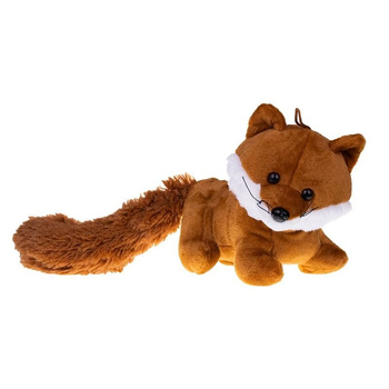 LISEK PLUSZOWY INTERAKTYWNY MASKOTKA 30 CM PRZYTULANKA DLA DZIECI PREZENT