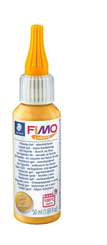 Fimo Liquid żel dekoracyjny termoutwardzalny złoty 50ml Staedtler