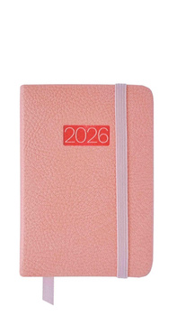 Kalendarz 2026 LUX tygodniowy różowy V6 KK-1L