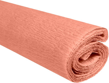 Paczka Bibuła marszczona 50x200 brzoskwiniowy 10 rolek