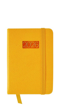 Kalendarz 2026 LUX tygodniowy żółty V3 KK-1L