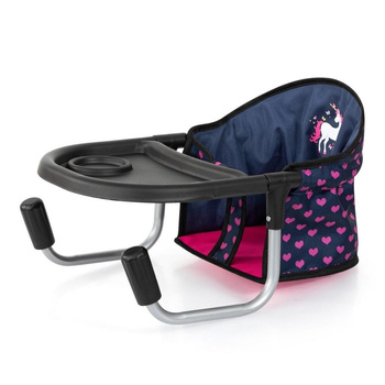 Siedzisko stołowe dla lalek niebieskie Bayer Design