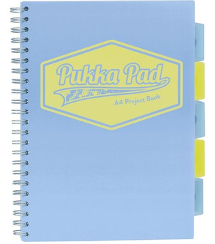 Kołozeszyt Pukka Pad A4 Project Book Pastel niebieski