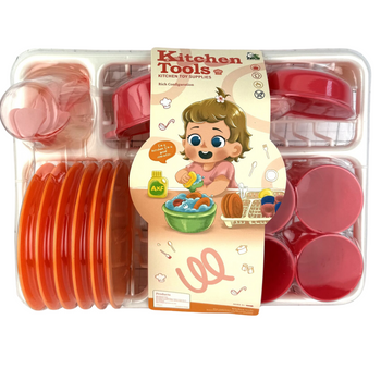 Zabawka Naczynia na Suszarce dla Dzieci Interaktywna Kuchnia Dla Malucha