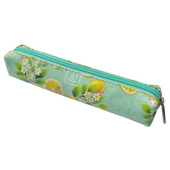 Piórnik mini prostokąt Cytrusowe Kwiaty