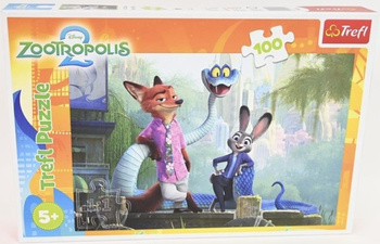 PUZZLE 100 Tajemnice Zootopii Disney Zootopia 2 16523