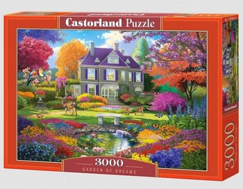 Puzzle 3000 Garden of Dreams CASTOR Castorland