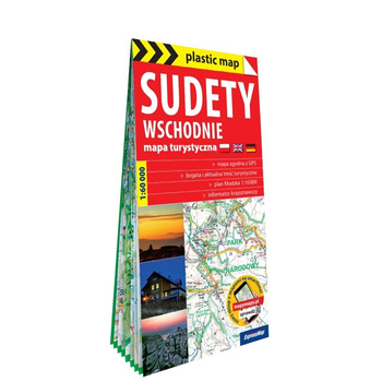 Sudety Wschodnie mapa turystyczna 1: 60 000 foliowana 2023