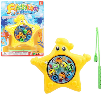 GRA ŁOWIENIE RYBEK NAKRĘCANE ROZGWIAZDA GWIAZDA ZRĘCZNOŚCIOWA PREZENT1szt