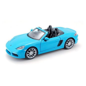 Porsche 718 Boxter Blue 1:24 BBURAGO BBurago