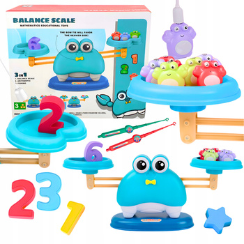 Gra Zręcznościowa Ryby Na Wędkę Na Baterie Dźwięk Światło Prezent