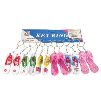 BRELOK DO KLUCZY KLAPEK KOLOROWY MODNY DODATEK DO KLUCZY GADŻET 12 SZTUK