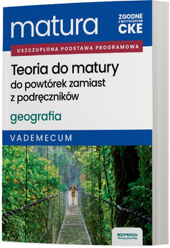 Matura 2026 Geografia Teoria do matury Vademecum
