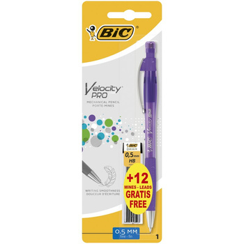 Ołówek z gumką Velocity PRO BIC 0.5mm MMP Blister 1+12szt