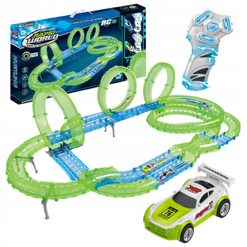 Tor Wyścigowy Elektryczny XXL Zestaw Autka Pilot Pętle RC Prezent Dla Dziec