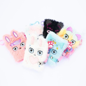 Notes mini Influencer brelok z długopisem 1szt.mix