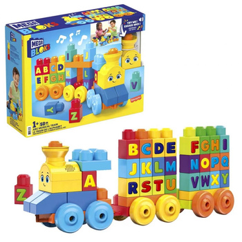 Mega Bloks Pociąg ABC z dźwiękiem Mattel