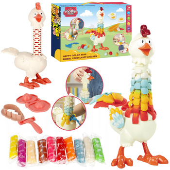 Masa plastyczna golenie koguta kreatywna zabawka rozwijająca zdolności manu