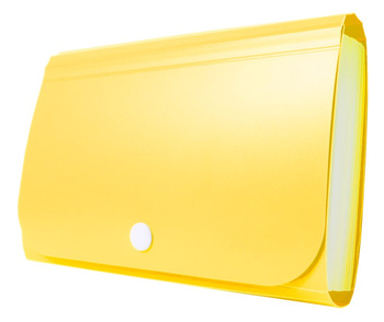 Organizer harmonijkowy mini PP żółty