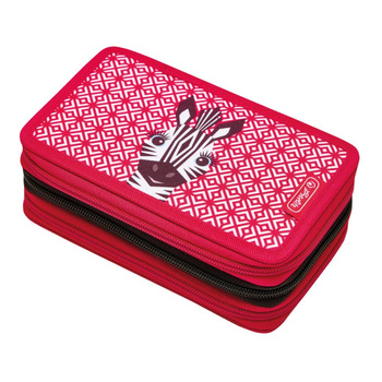 Piórnik 3-komorowy Cute Animals Zebra