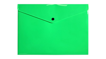 Teczka A4 kopertowa PP neon zielony
