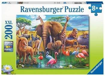 Puzzle XXL 200 Dzikie zwierzęta Ravensburger