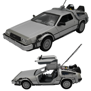 Model Welly 1:24 Back to the Future II DeLorean samochód kolekcjonerski