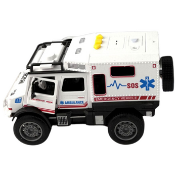 Karetka Ambulans zabawka dla dzieci  duża światło dźwięk interaktywna