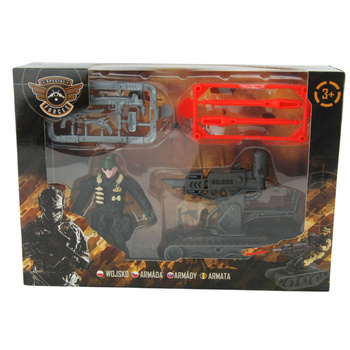 Zestaw Wojskowy Dla Dzieci Figurki Pojazdy Żołnierzyki Edukacyjny Prezent