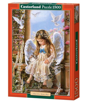 Puzzle 1500 Aniołek i zwierzaki CASTOR Castorland