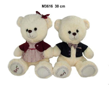 Miś w ubranku 30cm MIX Sun-Day