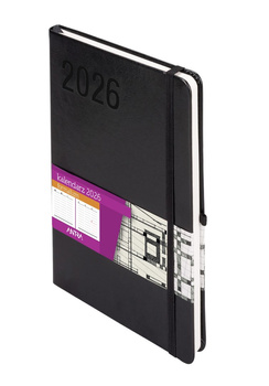 Kalendarz 2026 Formalizm A5 TDW czarny