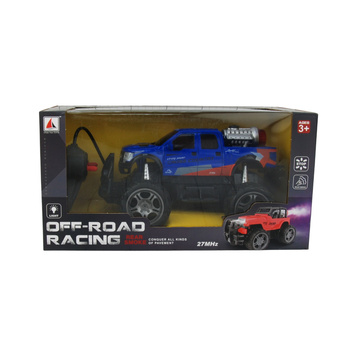 Zdalnie Sterowany Jeep Na Akumulator RC Dla Dzieci Z Efektem Światła Prezen