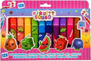 Pachnące pisaki Fruitysquad 12 kolorów