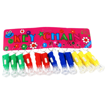 Brelok do kluczy latarka LED 12 sztuk przenośna mini lampa podręczna