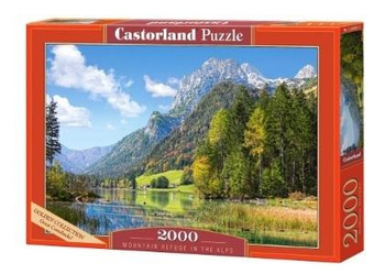 Puzzle 2000 Mountain Refuge in the Alps CASTOR Castorland
