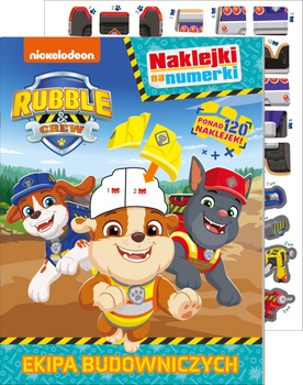 Rubble and crew. Ekipa Budowniczych. Naklejki na numerki