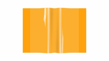 Paczka okładki zeszytowe A4 neon pomarańczowy 10 szt.