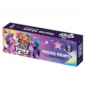 Farby plakatowe My Little Pony - 12 kol. x 20 ml