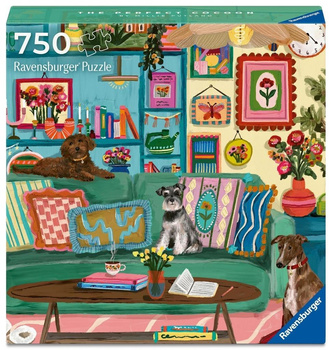 Puzzle 2D: Art&Soul Szczęśliwe Miejsca 750el Ravensburger