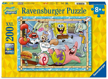 Puzzle dla dzieci 2D: Sponge Bob 200el Ravensburger