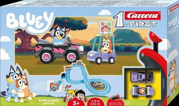 Bluey & Bingo Let's Go 2,9m Carrera