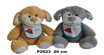 Pies szary/brązowy 26cm MIX Sun-Day