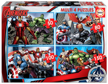 Puzzle 4w1 Avengers 110658