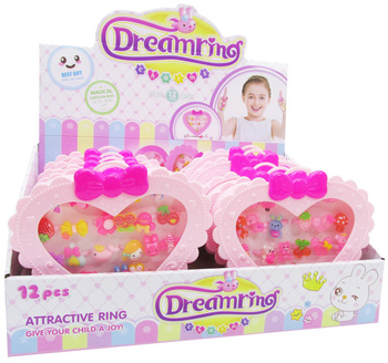 Zestaw pierścionków 20 sztuk eleganckie damskie modne biżuteria na prezent