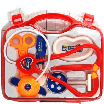 ZESTAW MAŁEGO LEKARZA WALIZKA AKCESORIA MEDYCZNE ZABAWA DOKTOR DZIECI